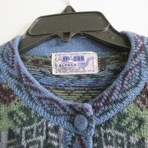 LP SUR multicolor ALPACA Cardigan